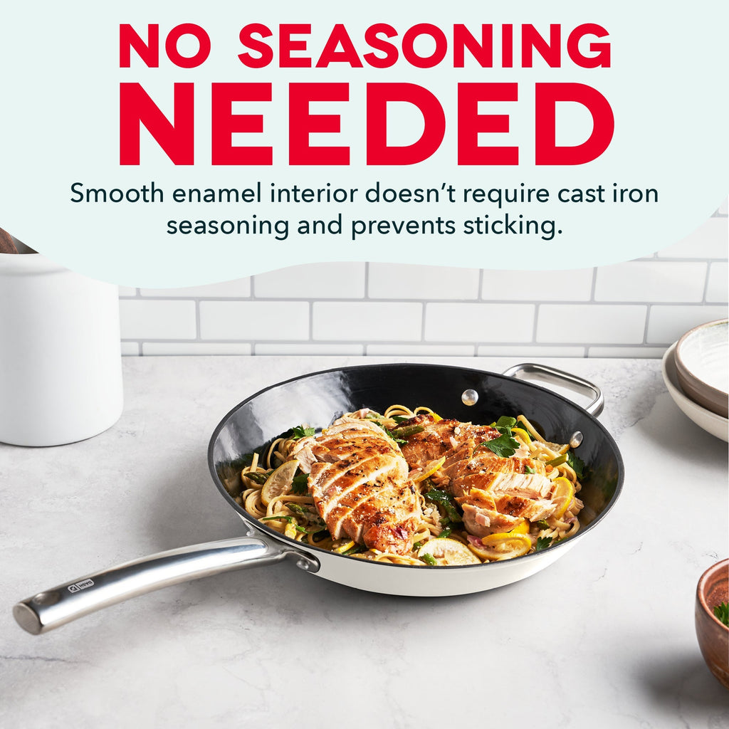 Lightweight Cast Iron Nonstick Pans